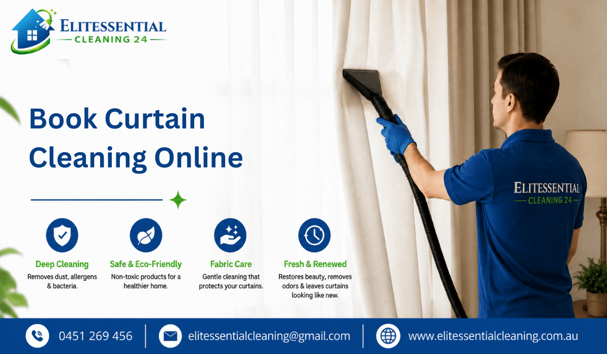 Book Curtain Cleaning Online