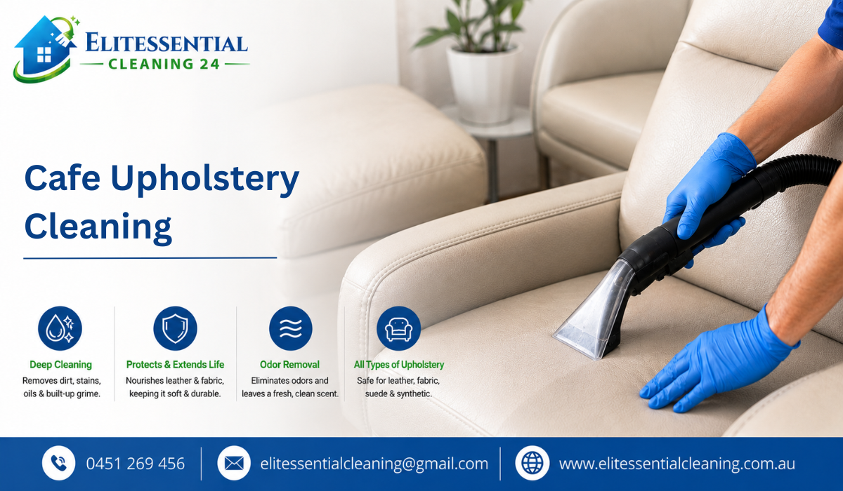 Cafe Upholstery Cleaning